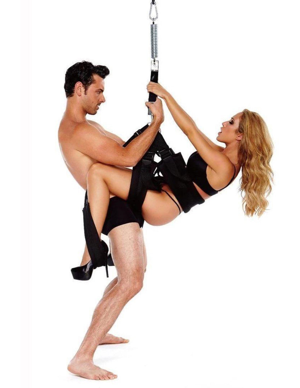 Whipsmart Bondage Pleasure Swing Black