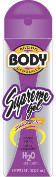 Body Action Supreme Gel Lube 8.5 Oz