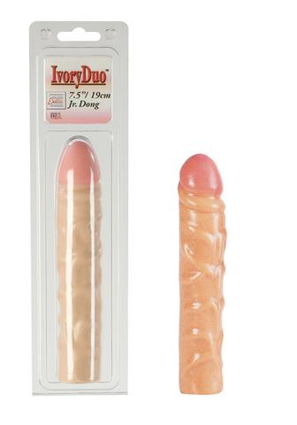 7.5 Inch Jr Ivory Life Like Dildo