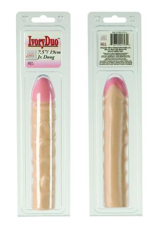 7.5 Inch Jr Ivory Life Like Dildo