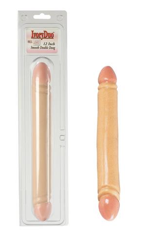 Smooth Double Dongs 12"