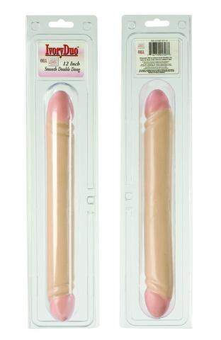 Smooth Double Dongs 12"