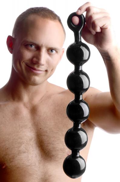 Black Baller Anal Beads Bulk