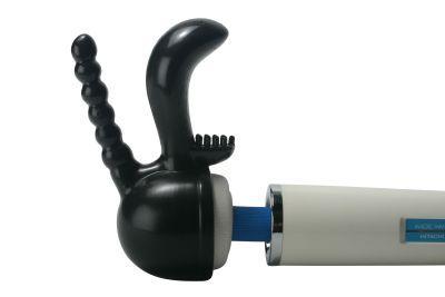 Wand Essentials 3 Teez Attachment Black, Bulk