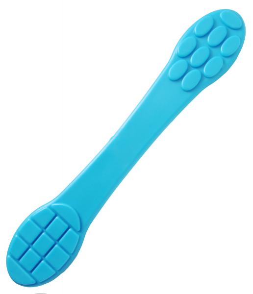 Textured Blue Silicone Cbt Ball Slapper