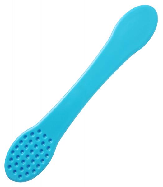 Textured Blue Silicone Cbt Ball Slapper