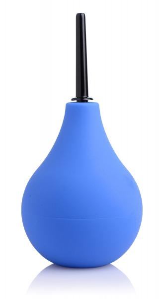 Premium One Way Valve Anal Douche Blue
