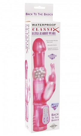 Classix Ultra Rabbit Pearl Vibrator Pearl Pink