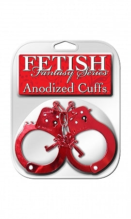 Fetish Fantasy Series Anodized Cuffs Red