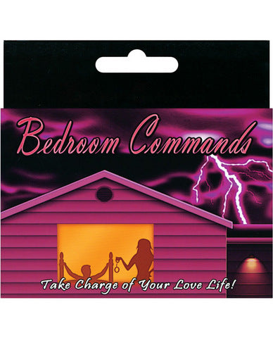 Bedroom Commands Card Game
