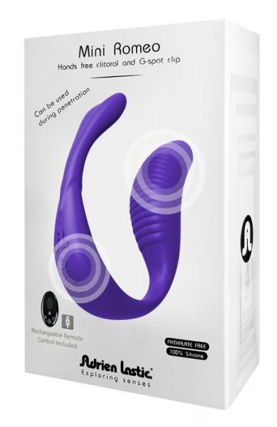 Adrien Lastic Mini Romeo + Lrs Hands Free Double Vibrator