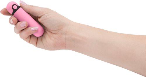 Simple & True Rechargeable Bullet Vibrator Pink