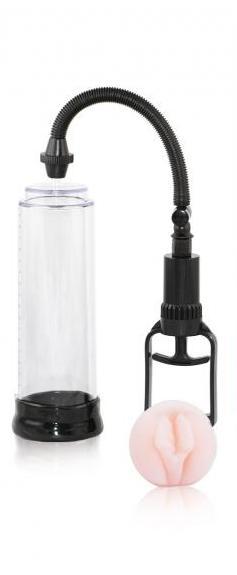 The Pump Precision Vacuum Pump With Realistic Feel Vagina Insert