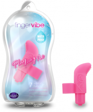 Pure Silicone Finger Vibe Pink
