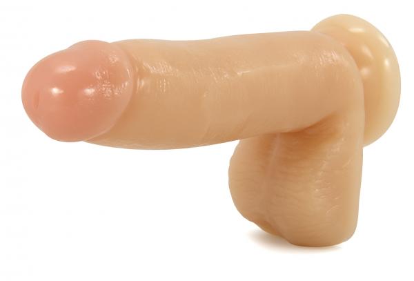 The Surfer Dude With Suction Cup Beige Dildo