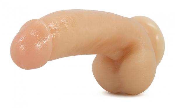 The Pizza Boy Dildo With Suction Cup Beige