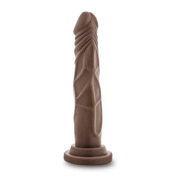 Dr Skin Basic 7.5 Inches Chocolate Brown Dildo
