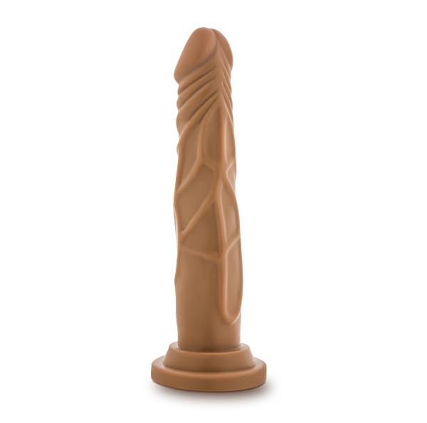 Dr Skin Basic 7.5 Inches Realistic Mocha Tan Dildo