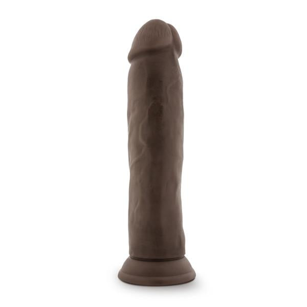 Dr Skin 9.5 Inches Cock Chocolate Brown Dildo