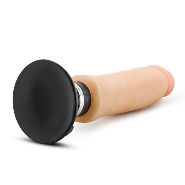 Au Naturel 11 Inches Magnum Vibrating Dong Beige