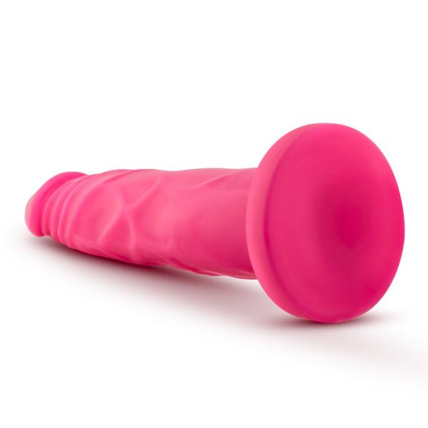 Neo 7.5 Inches Dual Density Cock Neon Pink Dildo