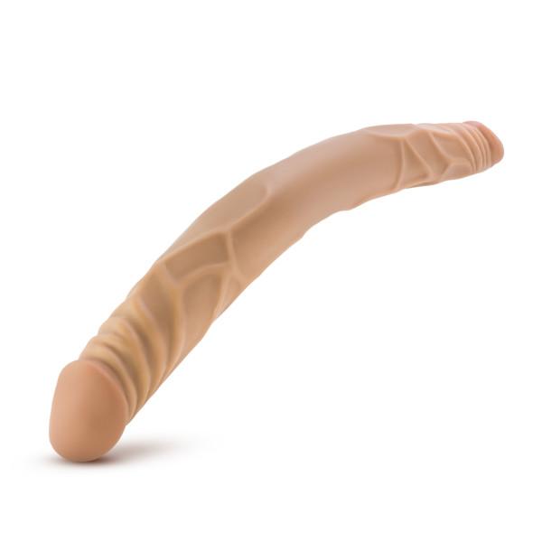 B Yours 14 Inches Double Dildo Latin Tan