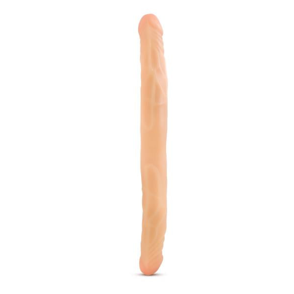 B Yours 14 Inches Double Dildo Beige