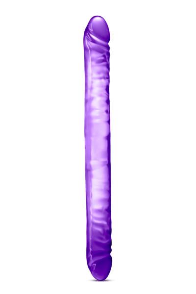 B Yours 18 Inches Double Dildo Purple