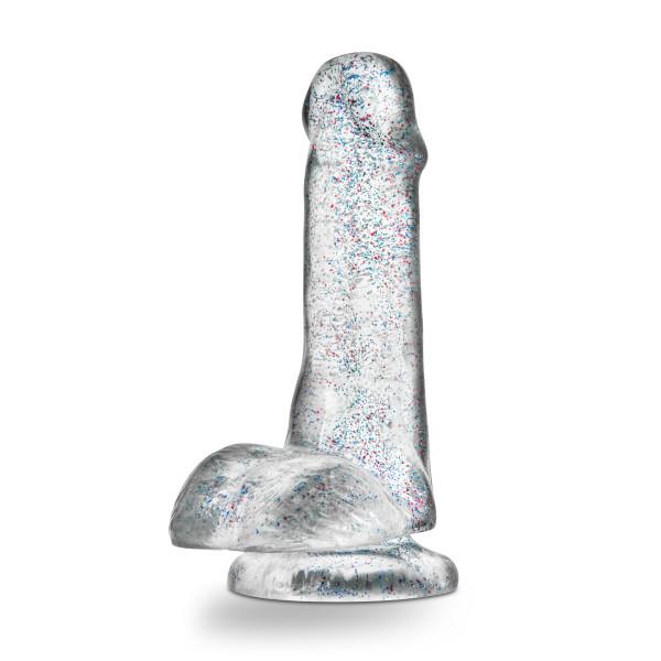 Naturally Yours 6 Inches Glitter Cock Sparkling Clear