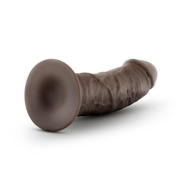 Au Naturel 8 Inches Dildo With Suction Cup Brown