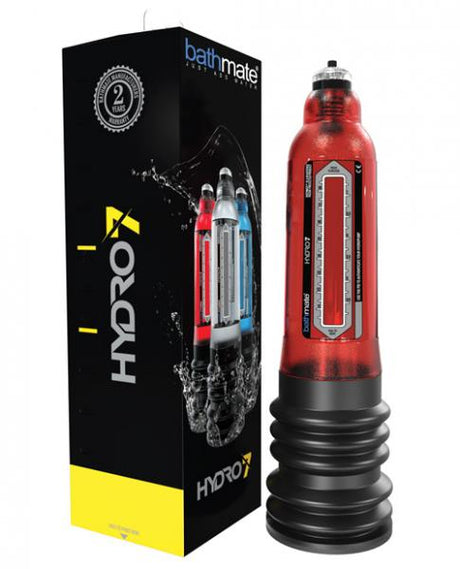 Bathmate Hydro 7 Red Penis Pump 5 Inches To 7 Inches