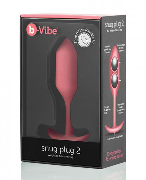 B Vibe Snug Plug 2 Coral (Net)