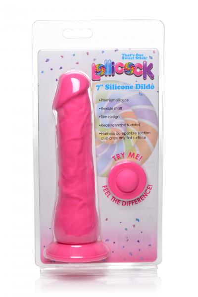 Lollicock Silicone Dildo 7 Cherry