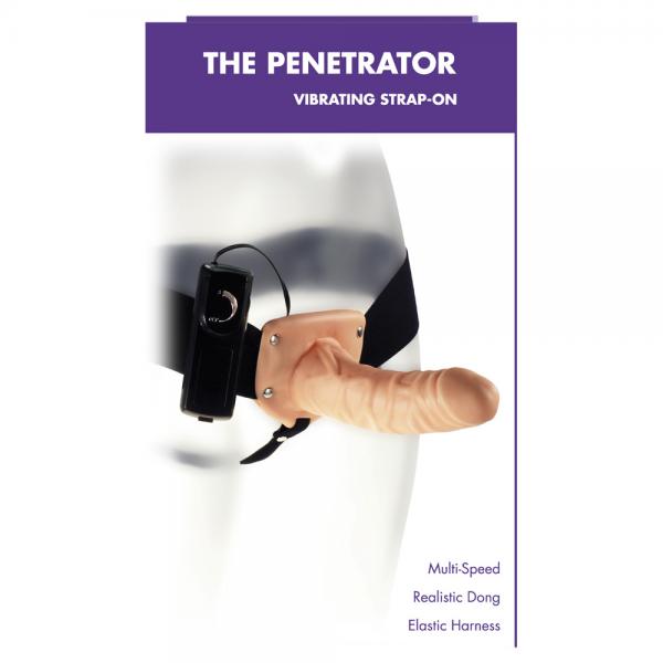 The Penetrator Vibrating Strap On Kinx