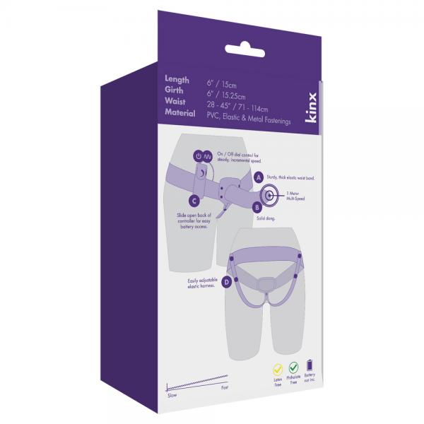 The Penetrator Vibrating Strap On Kinx