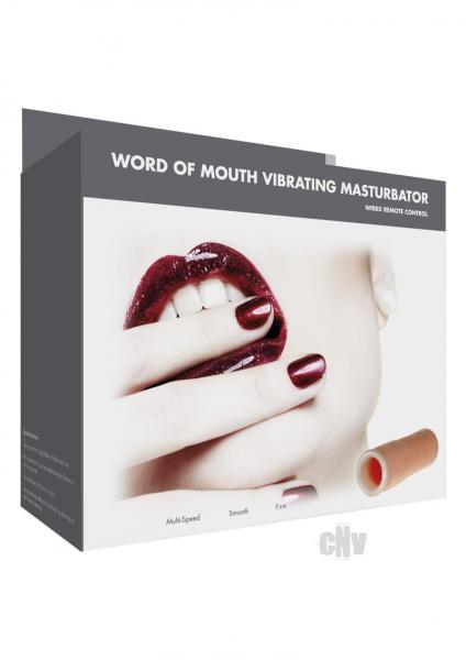 Link Word Of Mouth Vibe Oral Stim Flesh