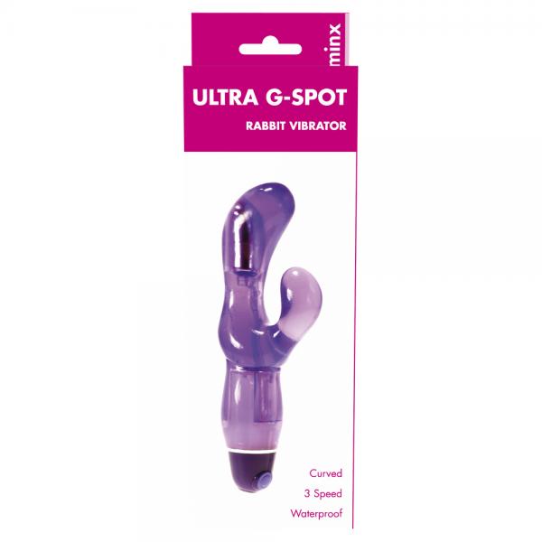 Ultra G G Spot Vibrator Purple Minx