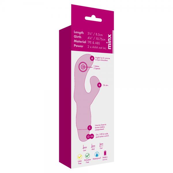 Ultra G G Spot Vibrator Purple Minx