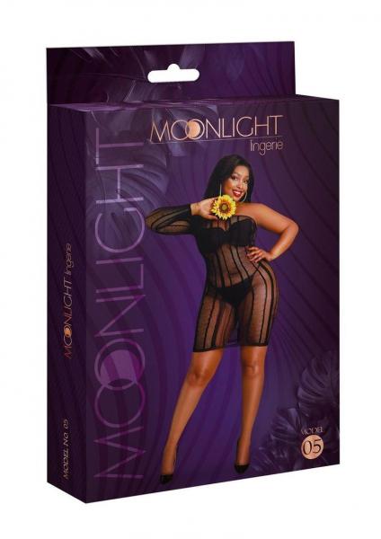 Moonlight Plus Model 05 Black Dress