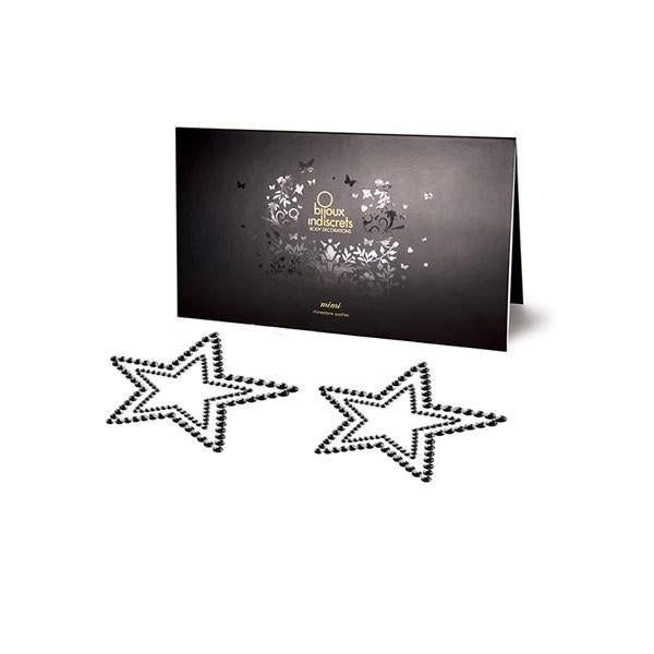 Mimi Star Black Rhinestone Pasties