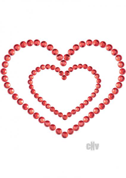 Mimi Heart Red Pasties