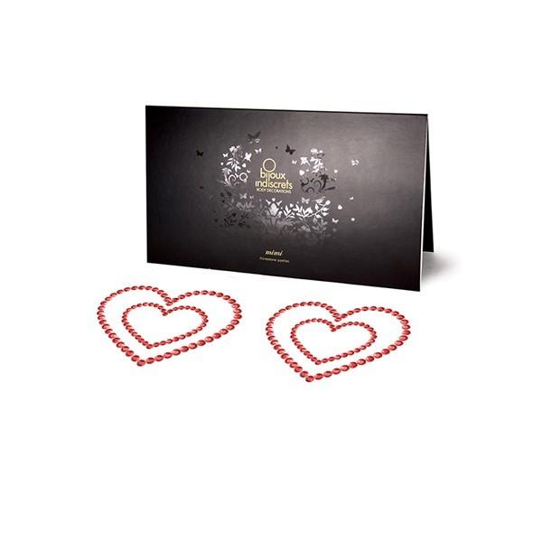 Mimi Heart Red Pasties