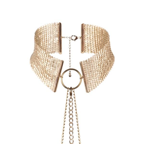Desir Metallique Mesh Collar Gold