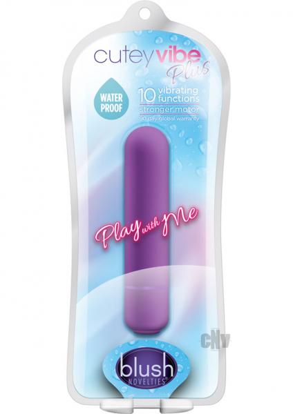 Cutey Vibe Plus Bullet Vibrator Purple