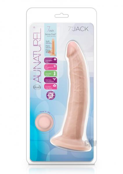 Au Naturel 7 Inches Jack Beige Dildo