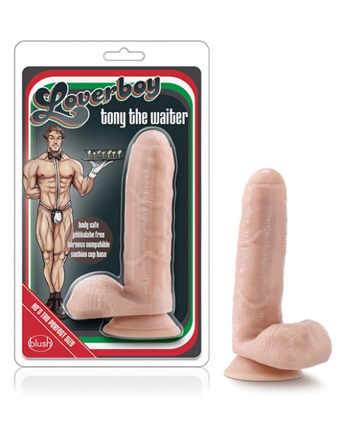 Loverboy Tony The Waiter Beige Dildo