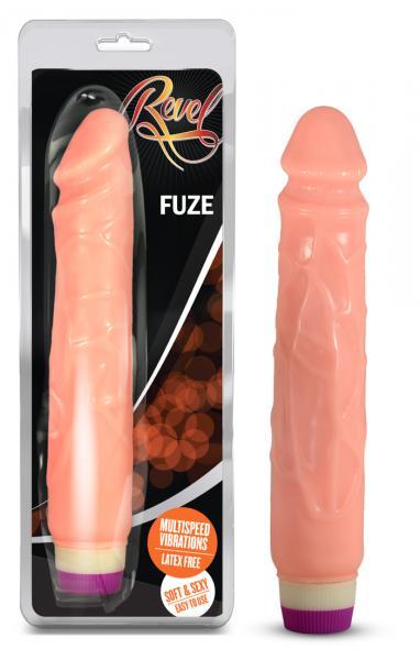 Revel Fuze Beige Vibrating Dildo
