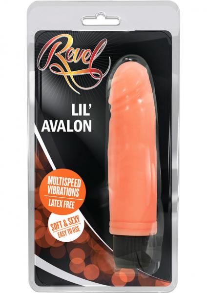 Revel Lil Avalon Beige Vibrating Dildo