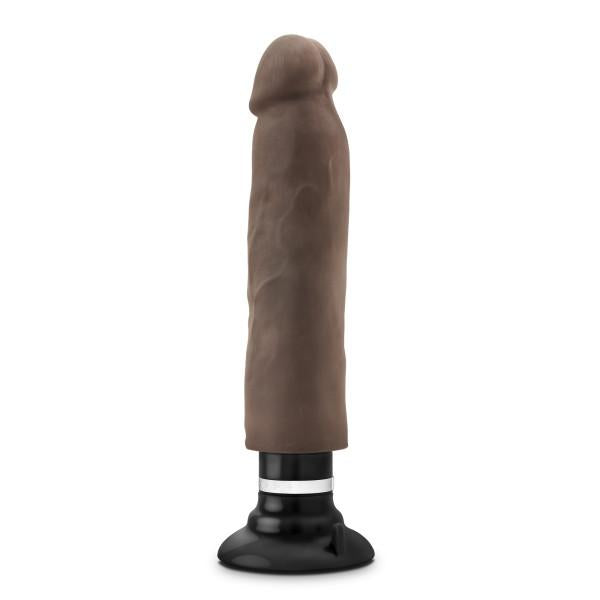 11 Inches Sensa Feel Magnum Vibrating Dong Chocolate
