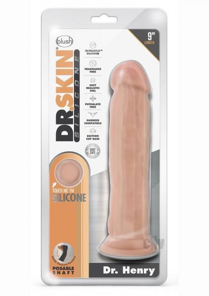 Dr Skin Silic Dr Henry 9 Dildo Vanilla